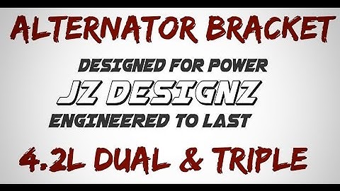 Dual & Triple Alternators on 4.2L GM: Installation Instructions
