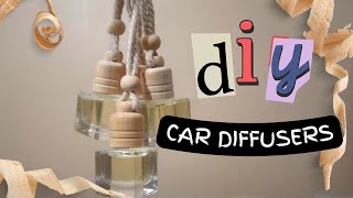 How to Make Your Own Car Diffusers