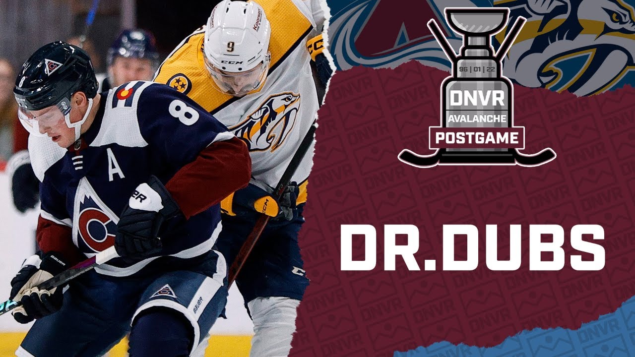 Colorado Avalanche dispatch Nashville Predators in economical victory DNVR Avalanche Postgame