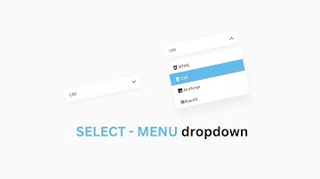 ASMR Programming with Relaxing Dropdown Creation in HTML, CSS, and JavaScript