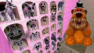 Destroy All Zoonomaly Smiling Critter Poppy Playtime Freddy Fazbear in ABYSS POOL Garry's Mod