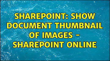 Sharepoint: Show Document Thumbnail of images - SharePoint Online
