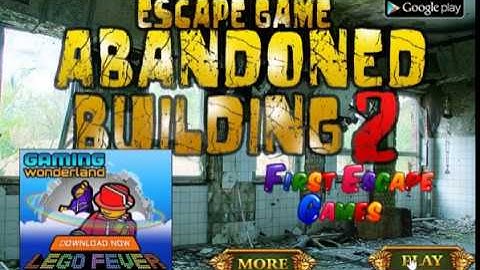 Escape Game Abandoned Building 2 FULL Walkthrough
