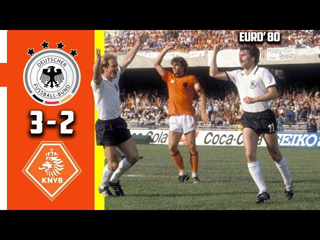 Netherlands vs West Germany 2 - 3 Full Highlights Euro 80 class=