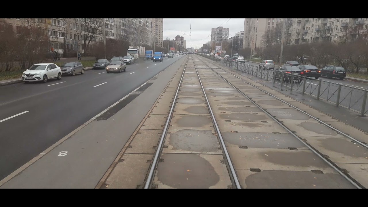 Санкт-Петербург. Трамвай. 20 маршрут