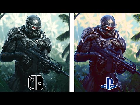 Crysis Remastered | Graphics Comparison (Switch vs PS4)