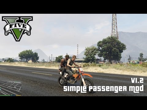 GTAV Mod Simple Passenger v1.2