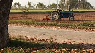 Farmtrac 45DI 45Hp Model 2010 good condition | टीलर 9 टाईन का गन्ना बुआई की तैयारी जौहरो पर है।