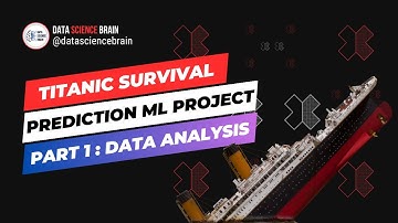 Machine Learning Project 2   Titanic Survival Prediction  Part 1: Data Analysis