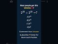 Maths Number Puzzle #maths #piverse #mathematics #quiz #mathstricks #brainexercise #puzzle #numbers