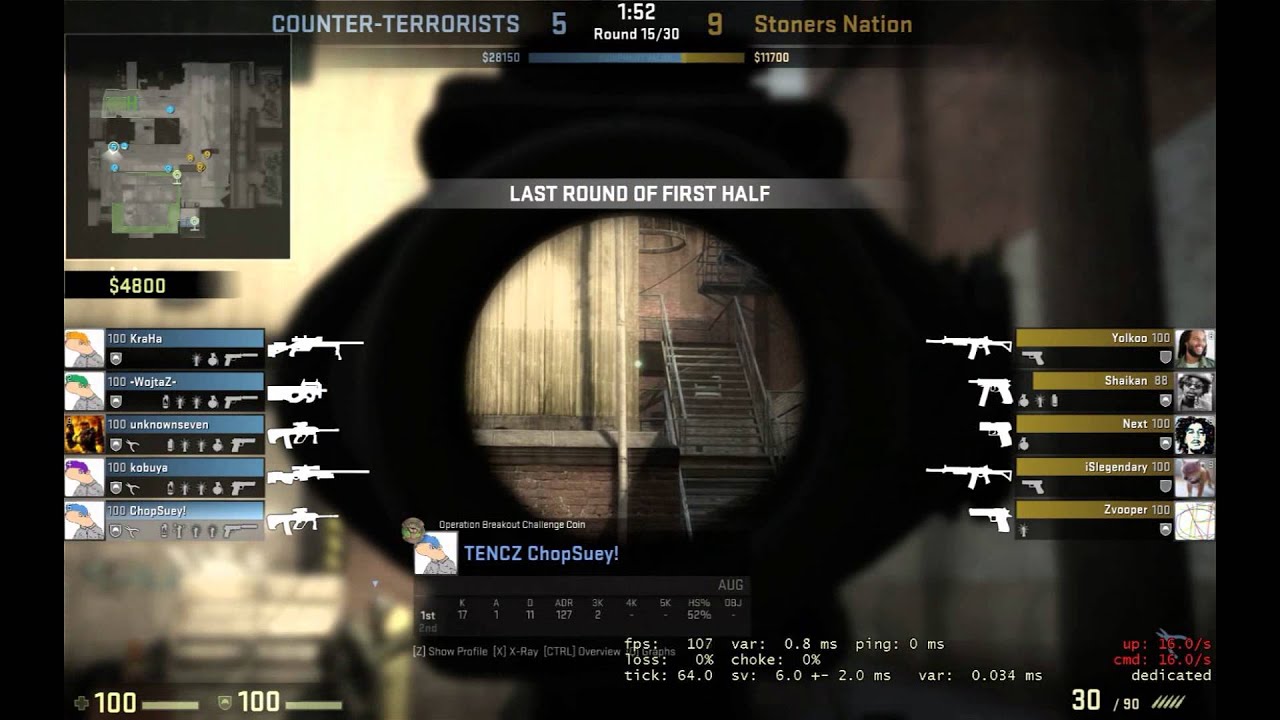 Counter Strike Global Offensive R9 280X i5 4670k
