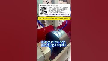Four-axis micro-hole CNC drilling machine, suitable for 0.07 to 3mm micro-hole h