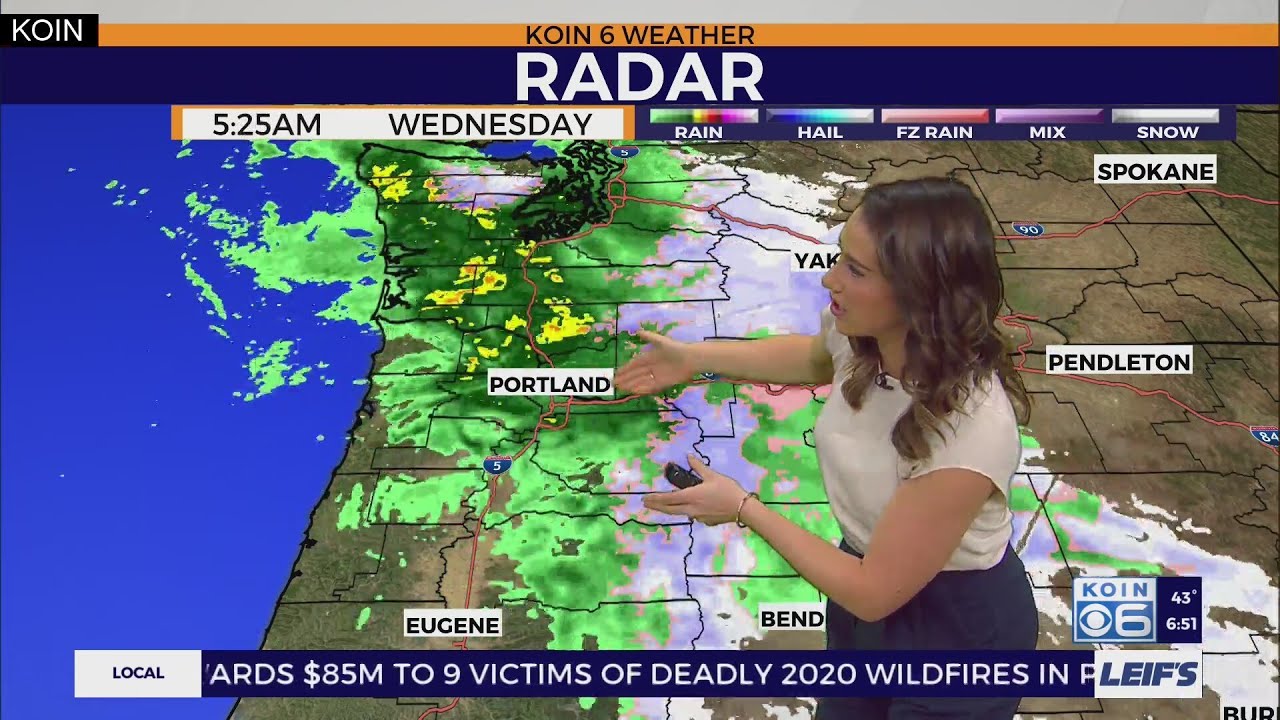 Weather forecast: Rain & showers in Portland today through the weekend ...