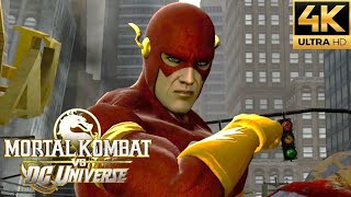 Mortal Kombat vs DC Universe Story Mode - Chapter 1: The Flash (4K 60FPS)