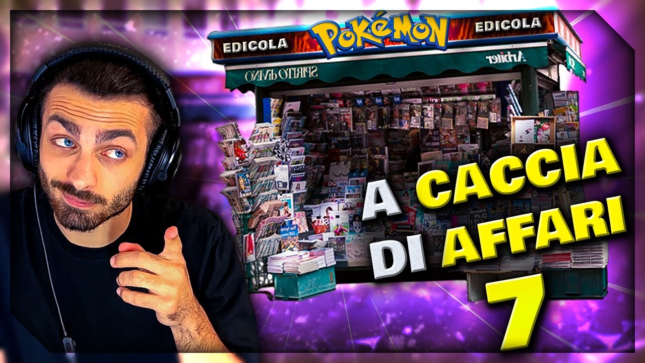 Cerco PACCHETTI e COLLEZIONI pokemon VINTAGE nelle EDICOLE 7 - YouTube