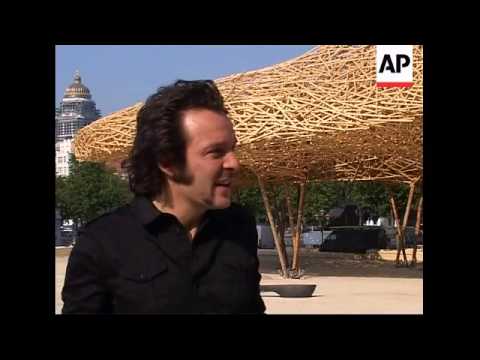 Video: Tree House Art Installation i Belgien, en åben invitation til refleksion