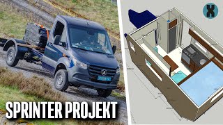 Unser neuestes Bauprojekt!😍 4x4 Sprinter Camper Umbau Teil 1