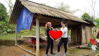 Chien, Helping Poor Old Woman Living Single, Rebuilding a Torn House