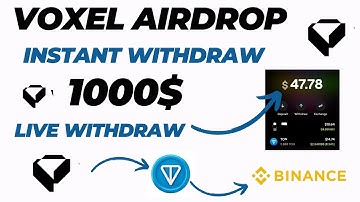 Earn Free Crypto || Live Withdraw Voxel || Live Withdraw Ton Coin || Voxel Coin Exchange Ton Coin