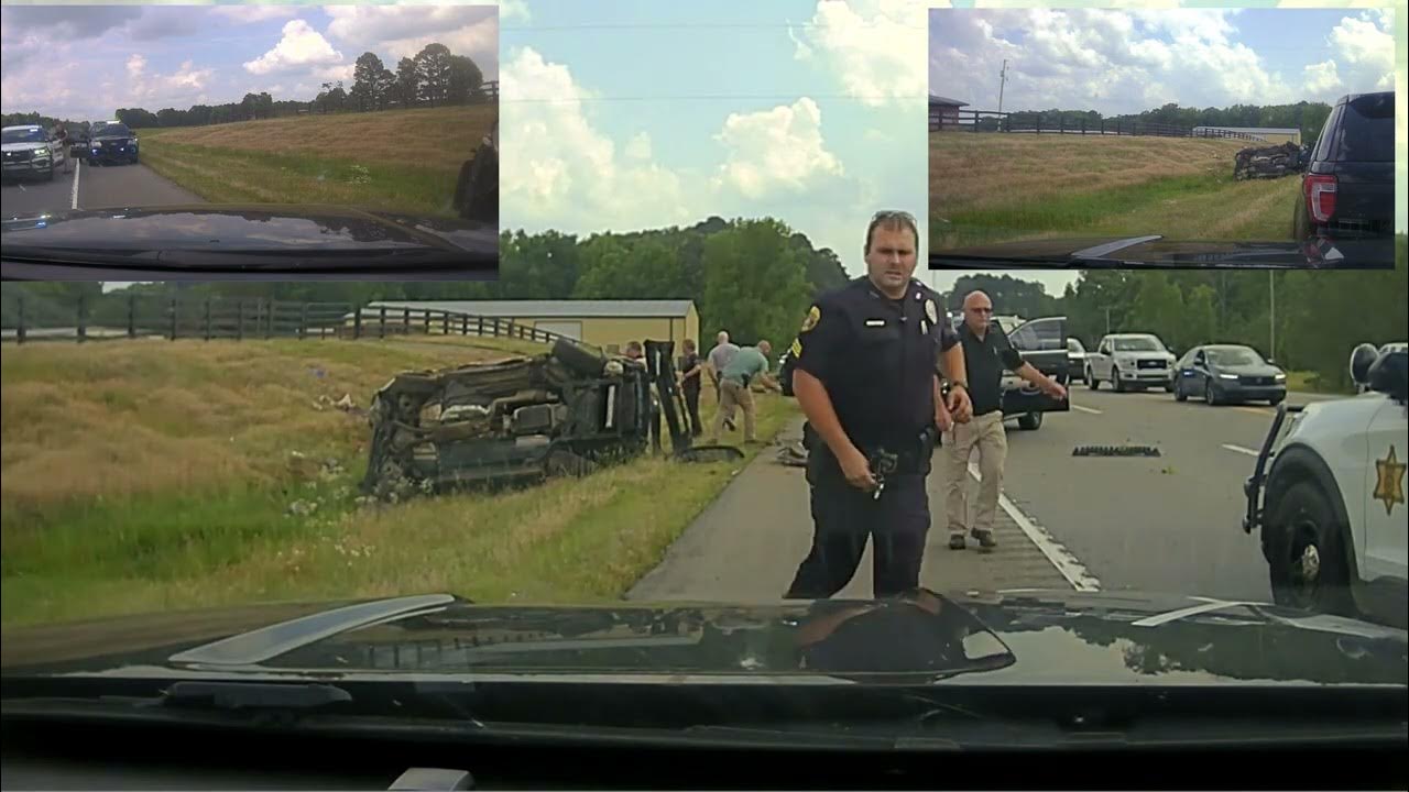 SHERIDAN Arkansas POLICE release dash cam WILD CHASE SUSPECT DIES ,PART