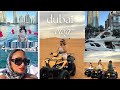 DUBAI VLOG🇦🇪| girls trip 2024 anniversary de ma sœur yatch, desert safari , plus…
