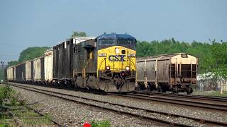 Short Fast CSX Trash Train 4K UHD