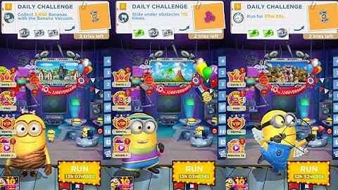 Minion Rush Completed Today