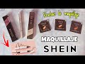 Maquillaje de SHEIN | Increíble delineador, pruebas de base de maquillaje ✨