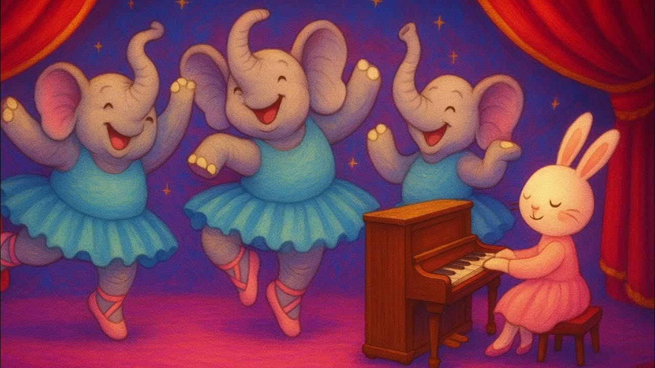 🐘 Les éléphants de l’opéra – Musique douce pour tout-petits | Gentle