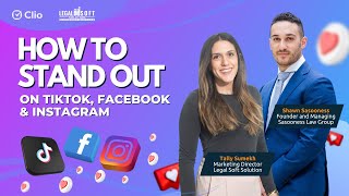 HOW TO SCALE YOUR LAW FIRM'S SOCIAL MEDIA WITH SHAWN AND TALLY @ Clio WEBINAR screenshot 5