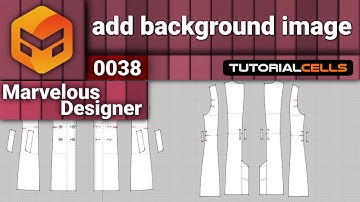 0038. add background image in Marvelous Designer