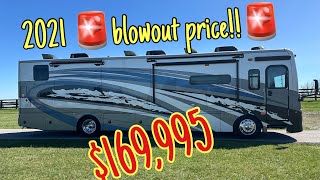 Perfect Entry Level Class A diesel pusher $169,995 2021 Fleetwood pace arrow LXE 38K available now.