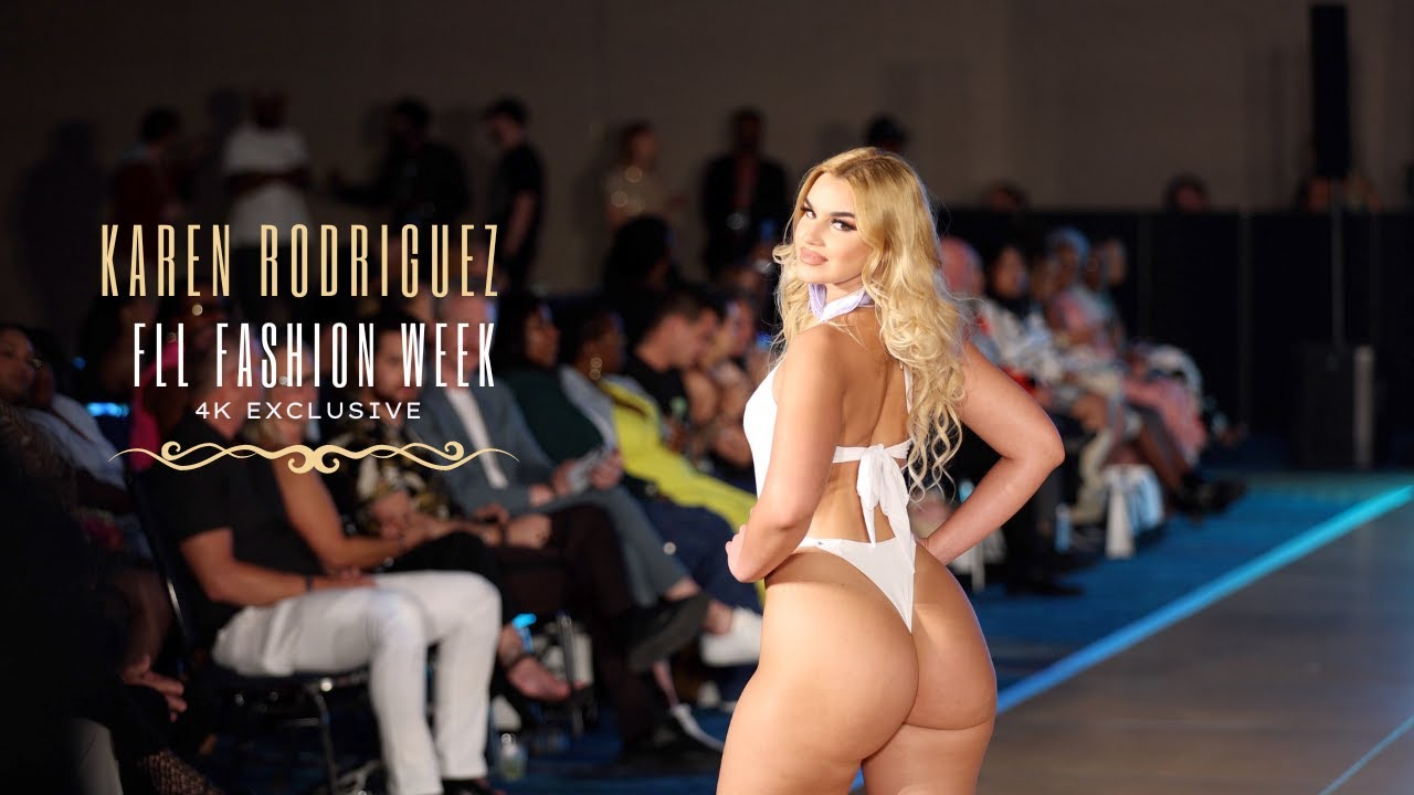 Karen Rodriguez in Slow Motion / FLL Fashion Week x Canon R3