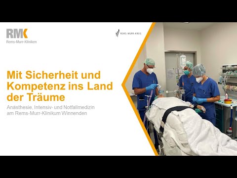 Mit Sicherheit und Kompetenz ins Land der Träume | Anästhesie | Rems-Murr-Kliniken