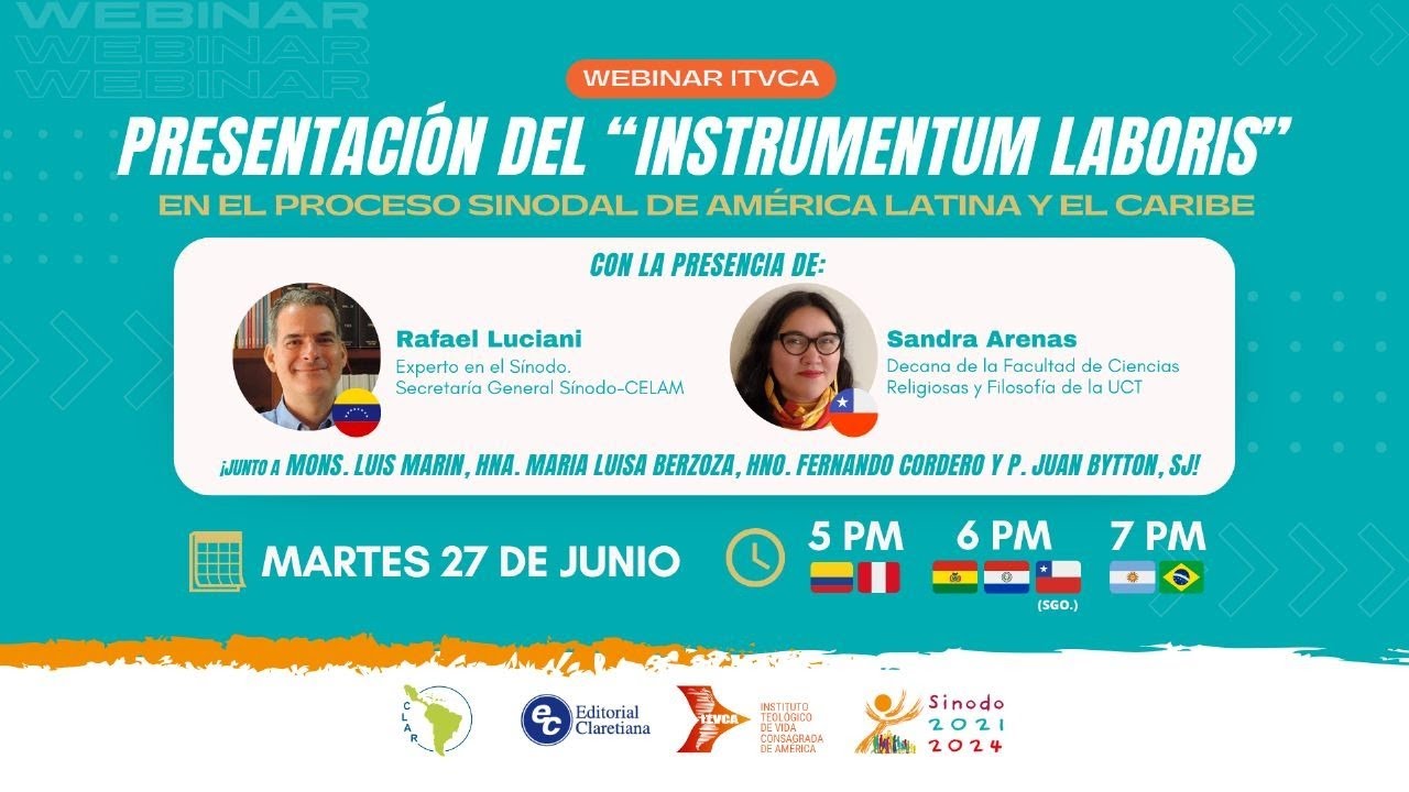 Presentación del Instrumentum Laboris, en el proceso sinodal de América Latina y el Caribe YouTube