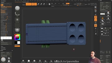 067 ZBrush Modeling With Game Res In Mind