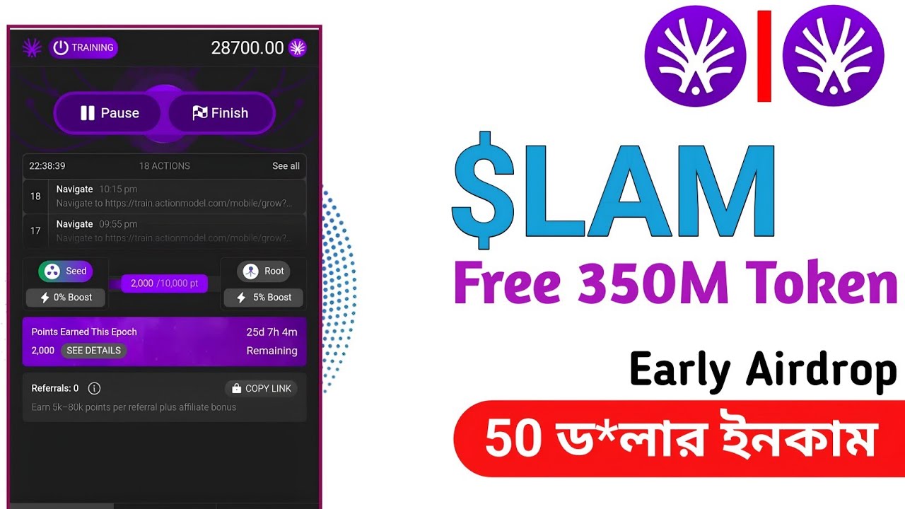 Action Model Airdrop Full Overview | Action Mode Same Grass, Nodepay | New Binance Offer | LAM Token