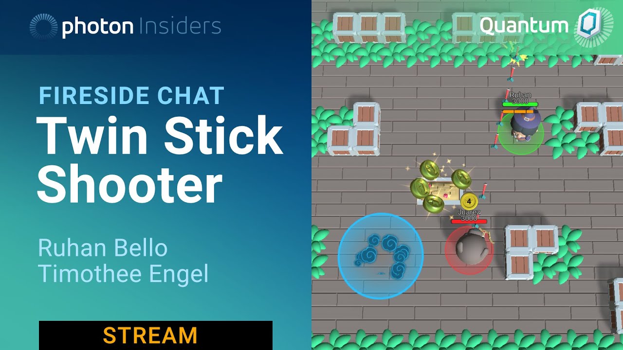 Photon Insiders Fireside Chat Twin Stick Shooter YouTube