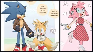 Sonic is such a WHOLESOME DAD to Baby Tails! (Sonic Comic Dub)