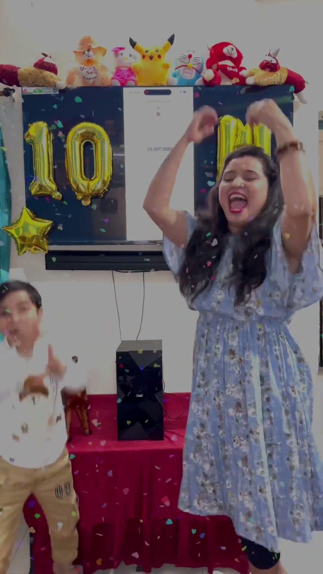 Celebration of 10 million ??? #shorts #celebration