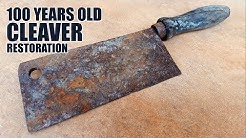 Antique Rusty Cleaver Restoration  - Durasi: 11.05. 
