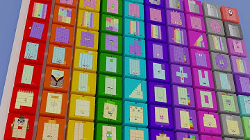 Counting Numberblocks on a Box Face | Learn Numbers 1 to 100 for Kids