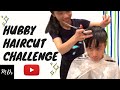 FOLLOWING A VIRAL YOUTUBE VIDEO TO CUT HUBBY’S HAIR | Will it work?!!