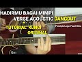 Tutorial Chord kunci lagu dangdut hadirmu bagai mimpi versi full melody cover by mas cutisna