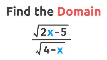 How to Find the Domain of a Function with Square Root in Numerator and Denominator
