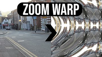 Zoom WARP Effect In Affinity Photo Tutorial (Equations)