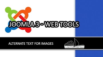 Joomla 3 - Alternate Text for Images
