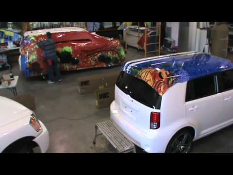 Vinyl Wrapping of myJPscion xB's