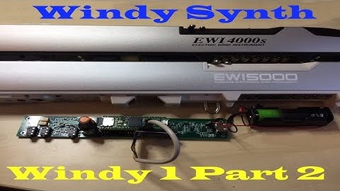 Windy1 Synthesizer | Emulating an EWI 4000 (Part2: UI Settings)