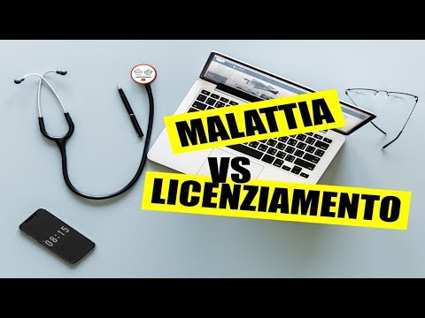 Video: Come Pagare Il Congedo Per Malattia Dopo Il Licenziamento